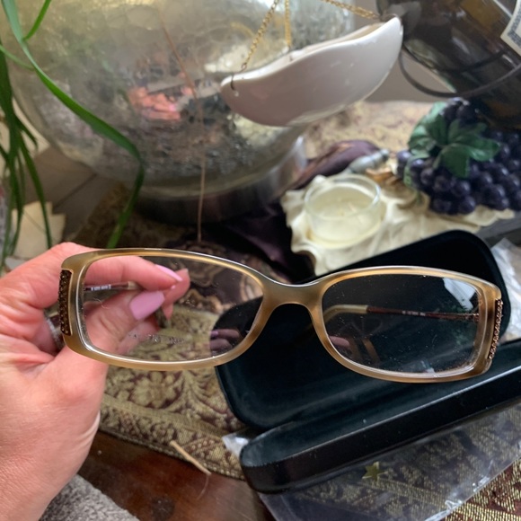 Authentic VALENTINO 51 rectangular crystals optical glasses - Picture 5 of 10